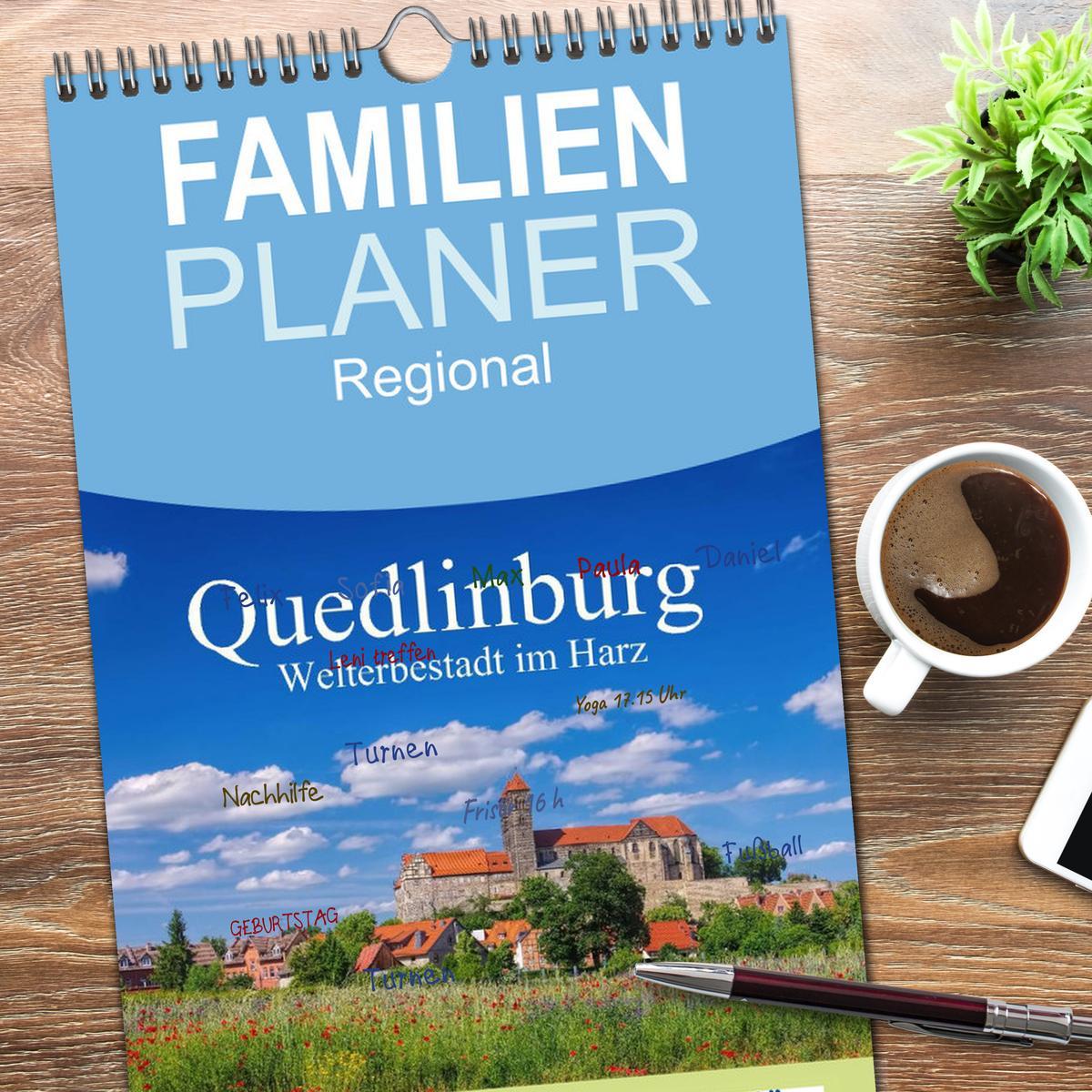 Bild: 9783457105153 | Familienplaner 2025 - Quedlinburg - Welterbestadt im Harz mit 5...