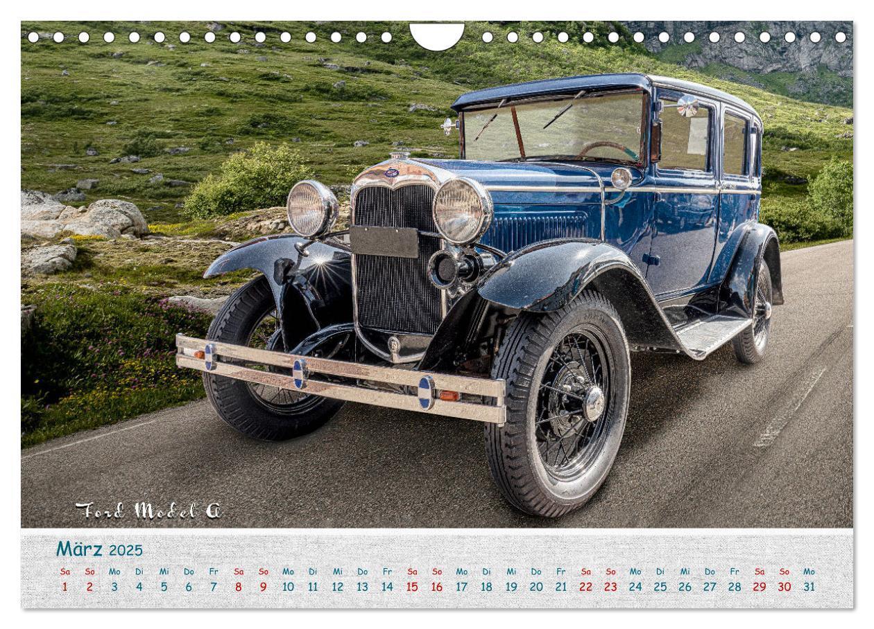 Bild: 9783435011322 | Oldtimer, die neuen ALTEN (Wandkalender 2025 DIN A4 quer), CALVENDO...