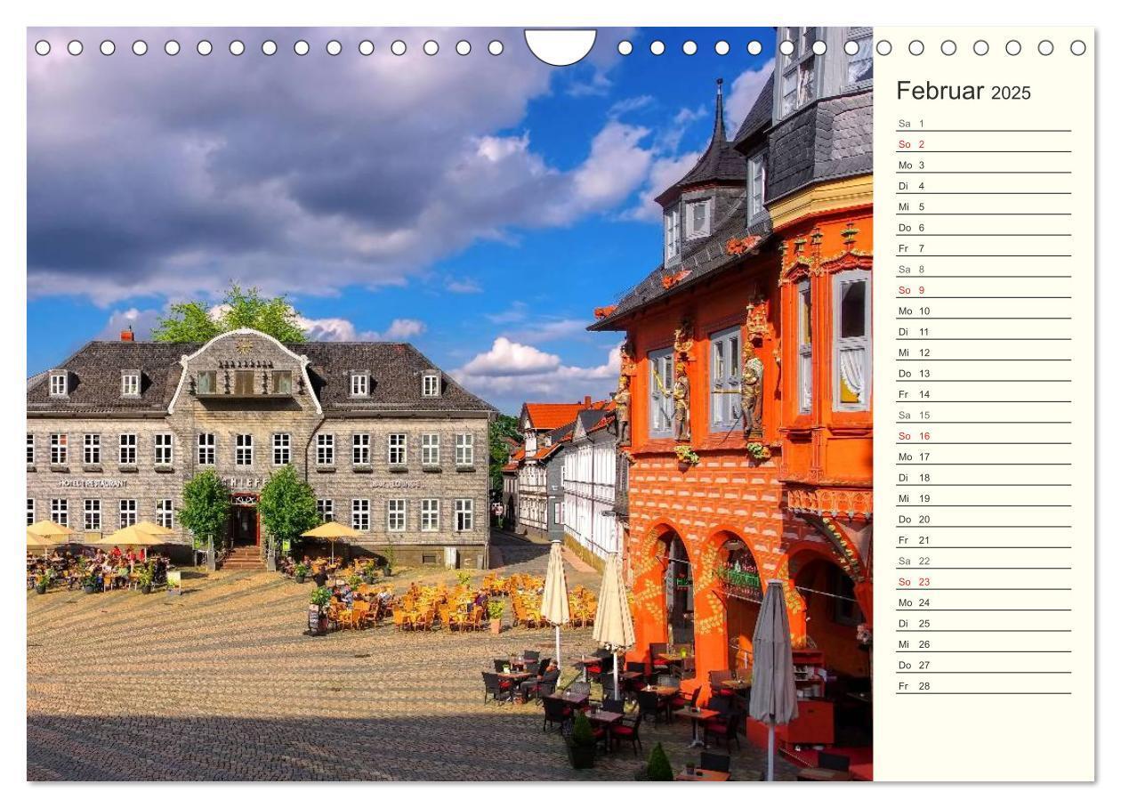 Bild: 9783435525041 | Goslar - Hanse- und Kaiserstadt im Harz (Wandkalender 2025 DIN A4...