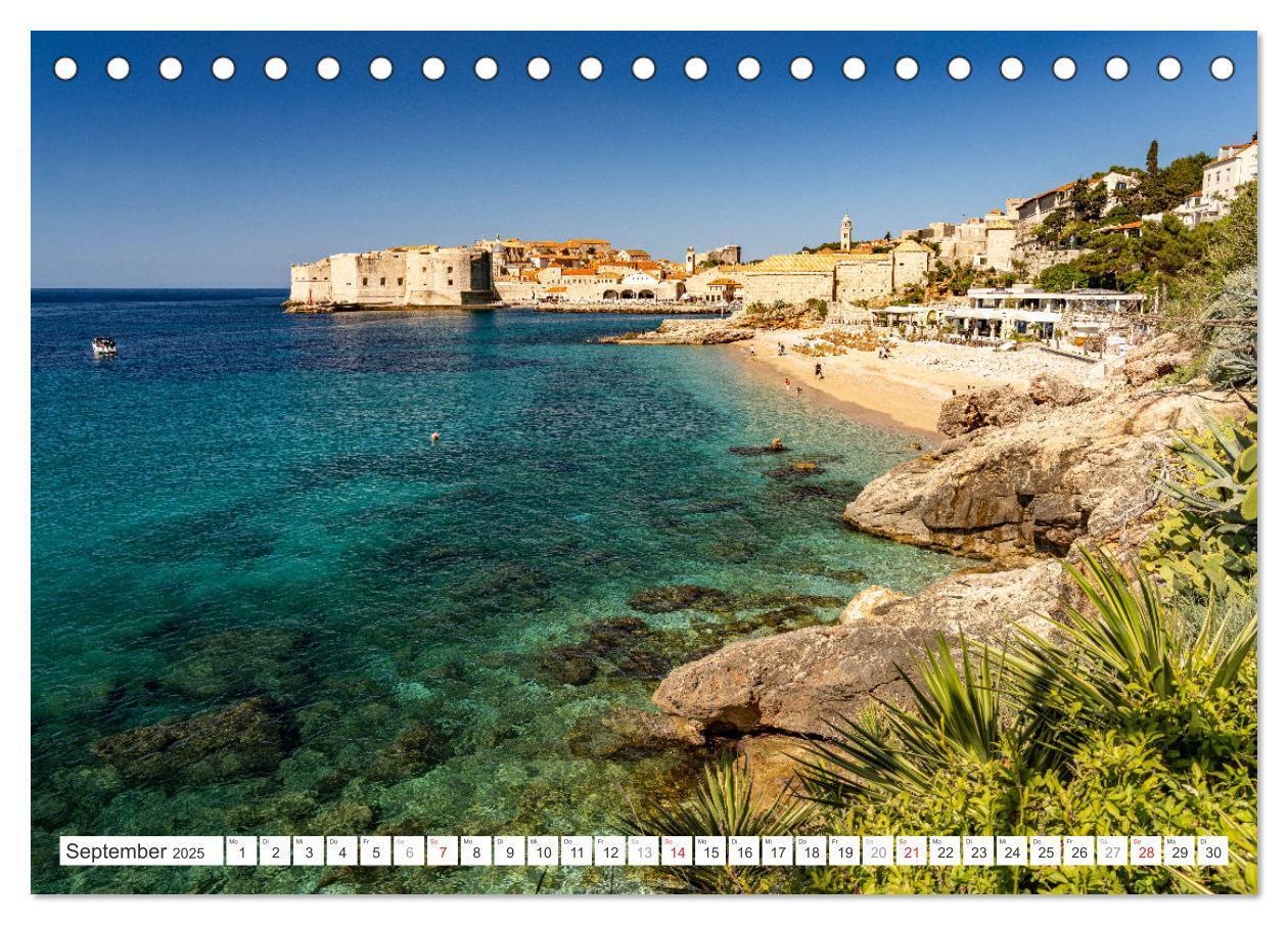 Bild: 9783457175606 | Kroatien - Dalmatien (Tischkalender 2025 DIN A5 quer), CALVENDO...