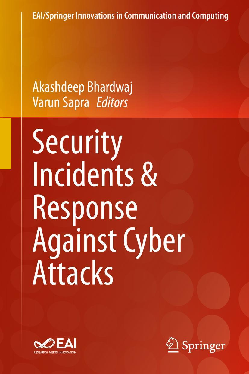 Cover: 9783030691769 | Security Incidents &amp; Response Against Cyber Attacks | Sapra (u. a.)