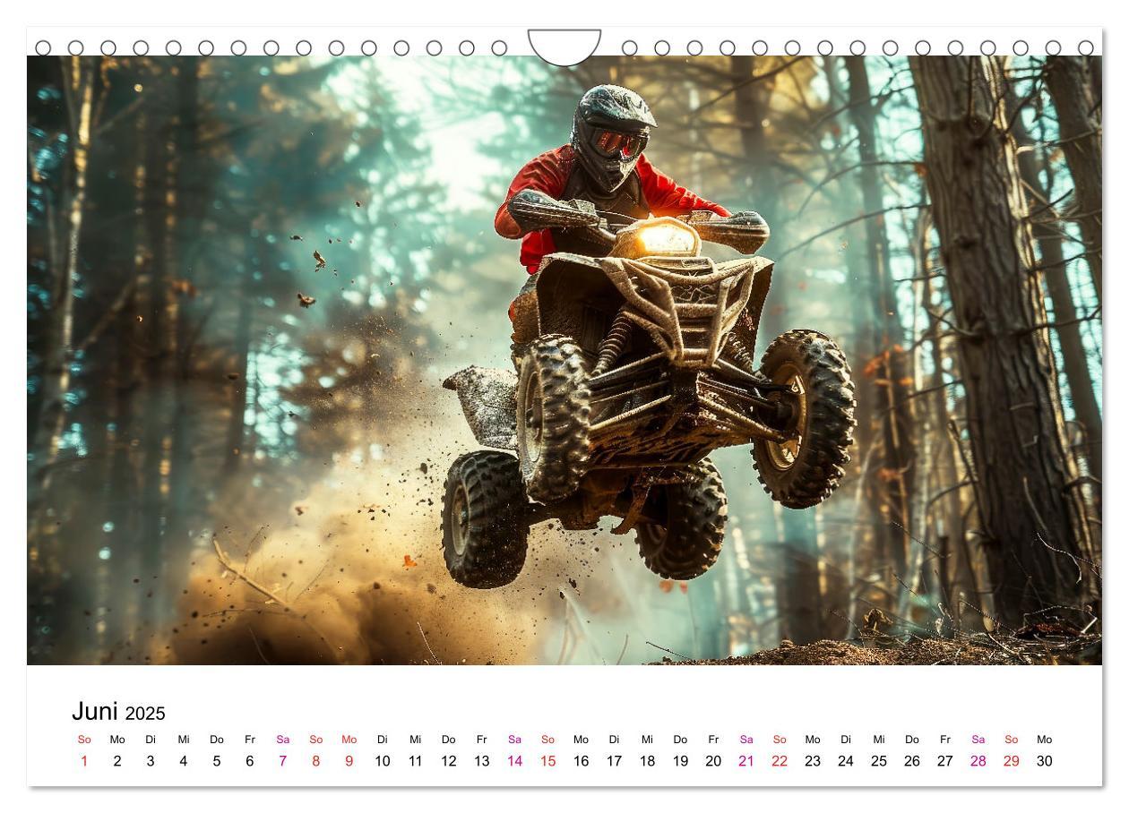 Bild: 9783457146651 | Quad Erlebnisse (Wandkalender 2025 DIN A4 quer), CALVENDO...