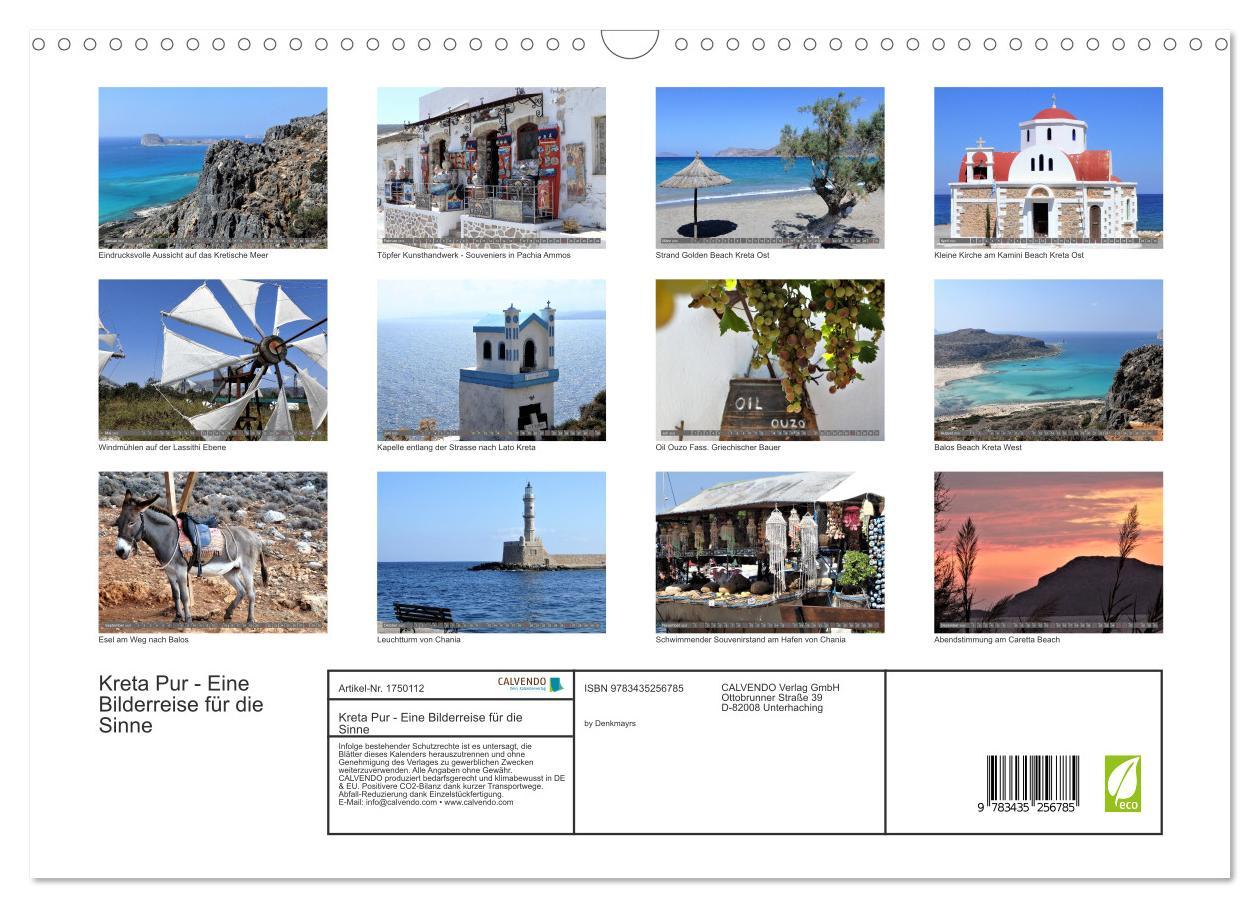 Bild: 9783435256785 | Kreta Pur - Eine Bilderreise für die Sinne (Wandkalender 2025 DIN...