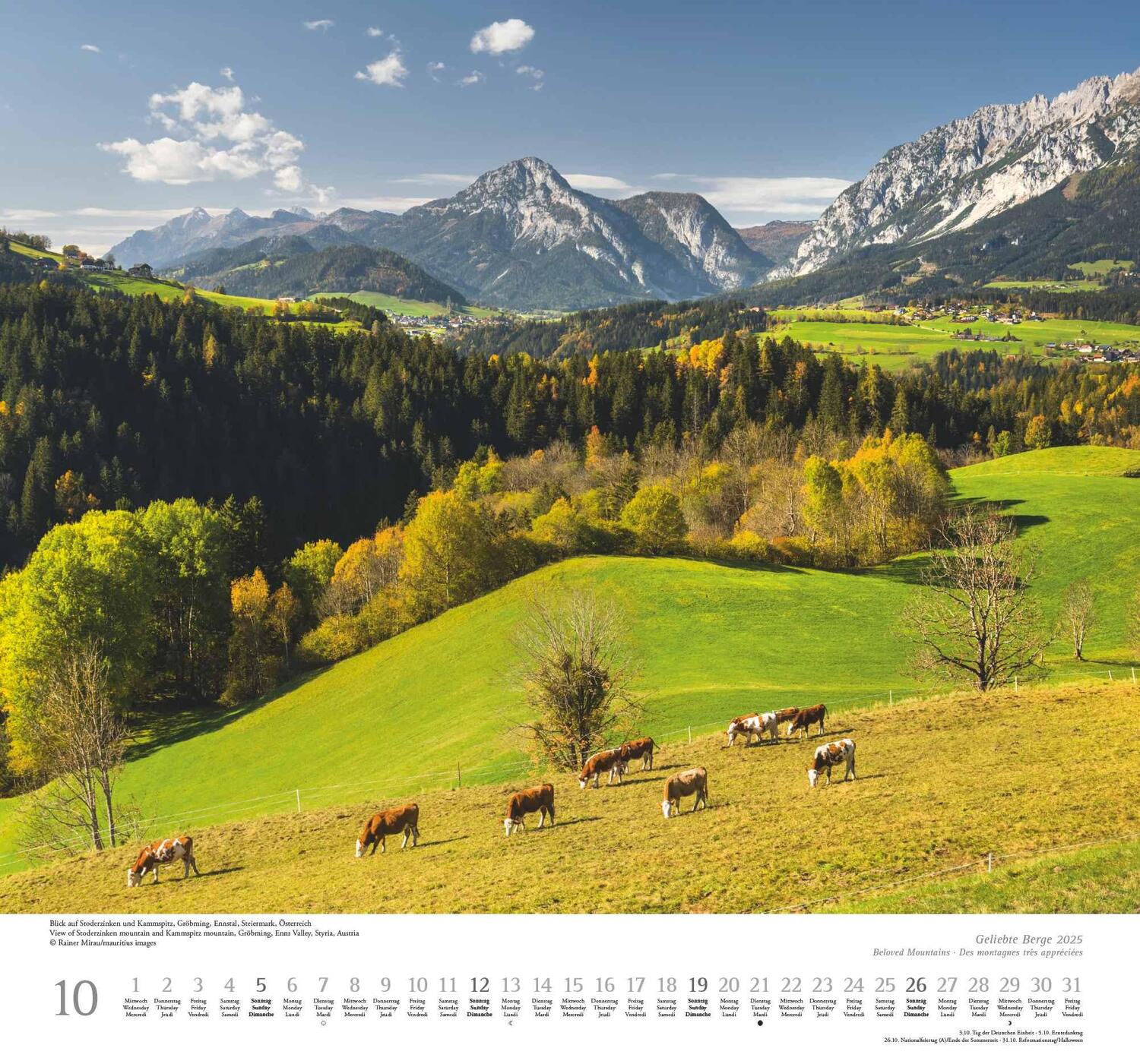 Bild: 4250809652689 | Geliebte Berge 2025 - DUMONT Wandkalender - mit den wichtigsten...