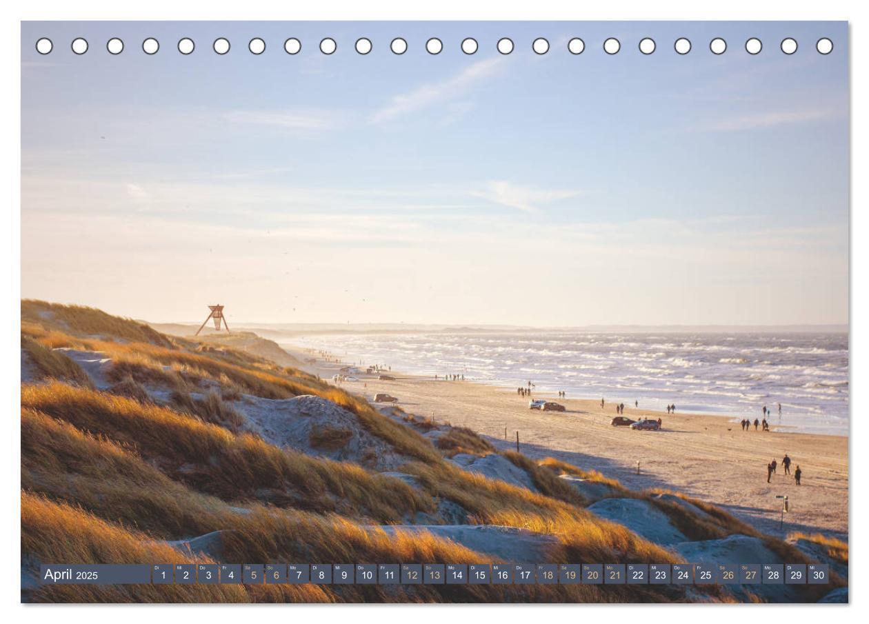 Bild: 9783435251735 | Jutland - Dänemarks Nordseeküste (Tischkalender 2025 DIN A5 quer),...