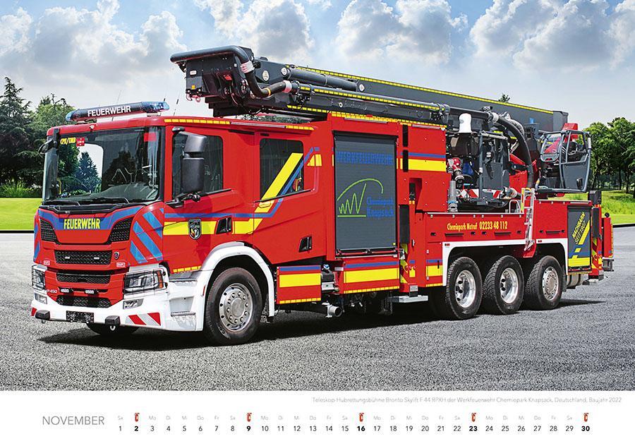 Bild: 9783966648165 | Feuerwehr Kalender 2025 Wandkalender | Hans-Joachim Profeld | Kalender