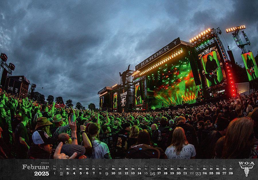 Bild: 9783966648400 | Wacken Kalender 2025 | Kalender | 14 S. | Deutsch | 2025