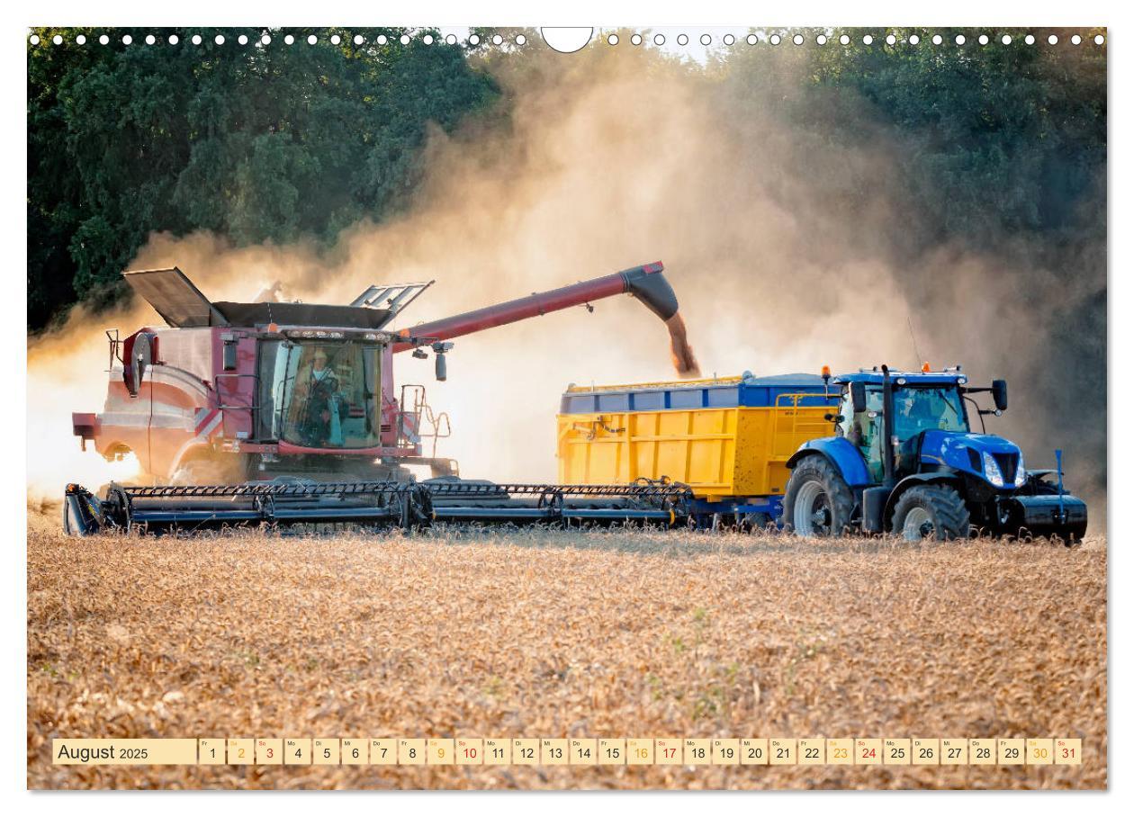 Bild: 9783435291793 | Giganten in der Landwirtschaft - Mähdrescher (Wandkalender 2025 DIN...