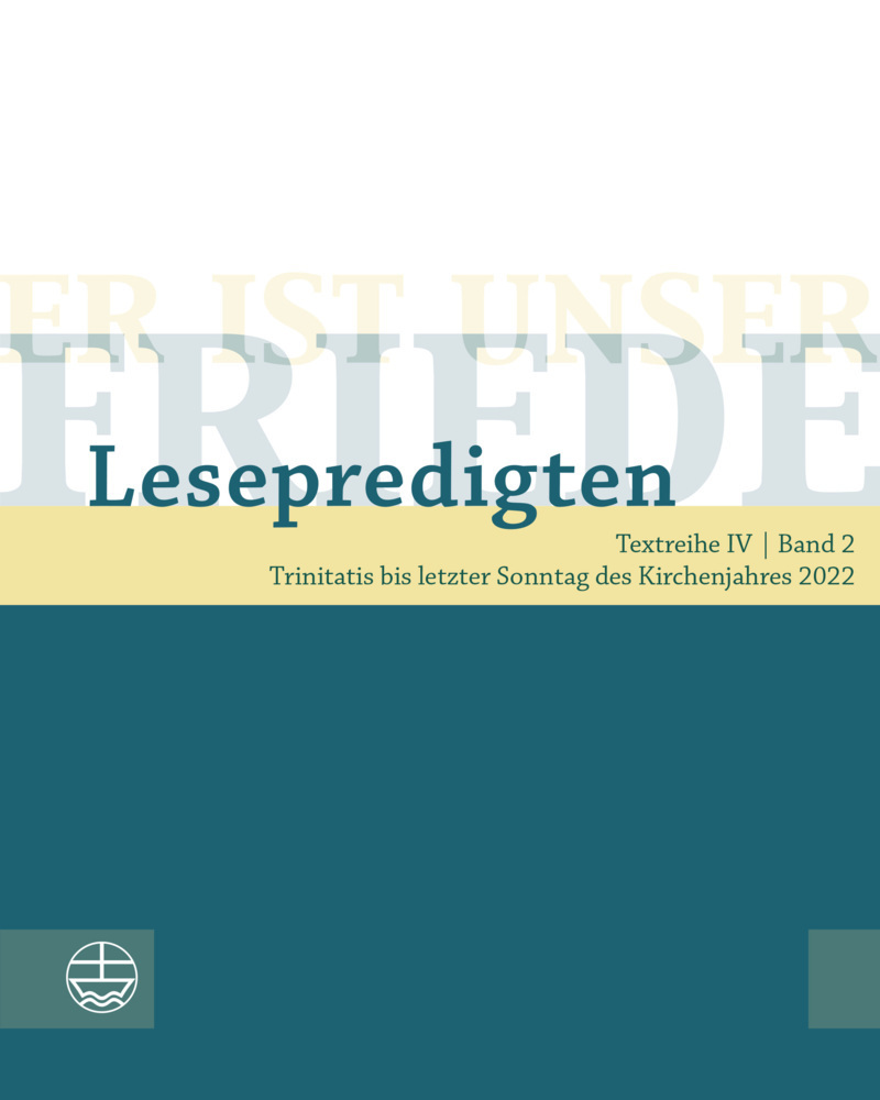 Cover: 9783374071036 | Er ist unser Friede. Lesepredigten Textreihe IV/Bd. 2, m. 1...