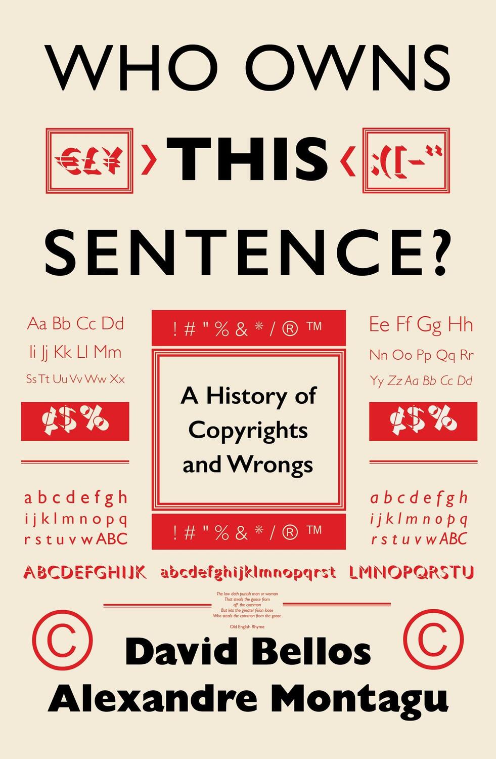 Cover: 9781914495885 | Who Owns This Sentence? | A History of Copyrights and Wrongs | Buch