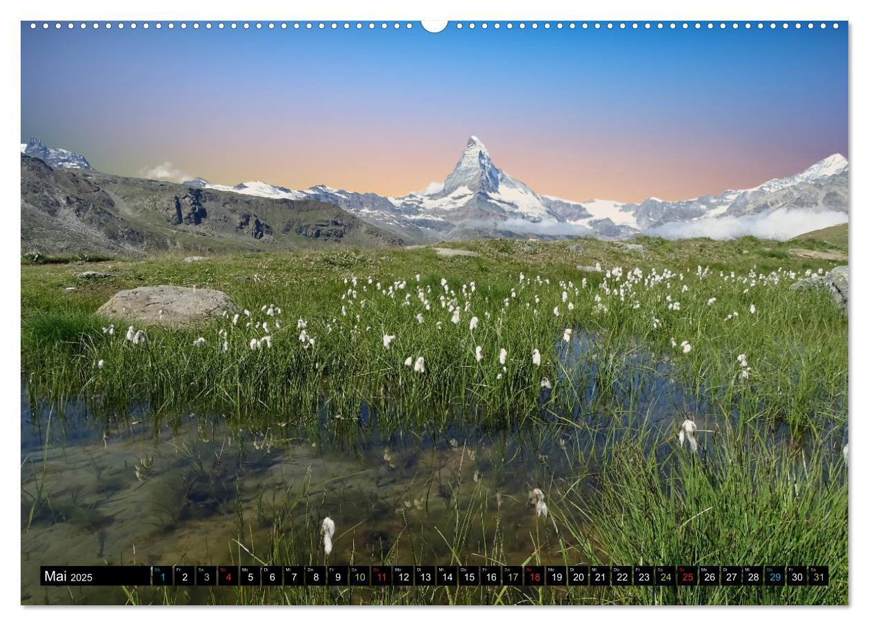 Bild: 9783435211128 | Und ewig lockt das Matterhorn (hochwertiger Premium Wandkalender...