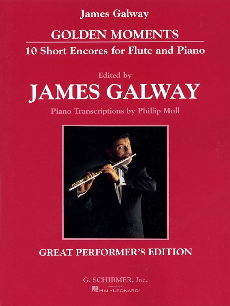 Cover: 9780793550319 | Golden Moments | James Galway | Schirmer | EAN 9780793550319