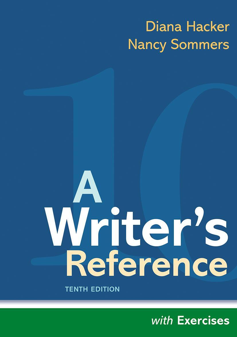 Cover: 9781319191887 | A Writer's Reference with Exercises | Diana Hacker (u. a.) | Buch