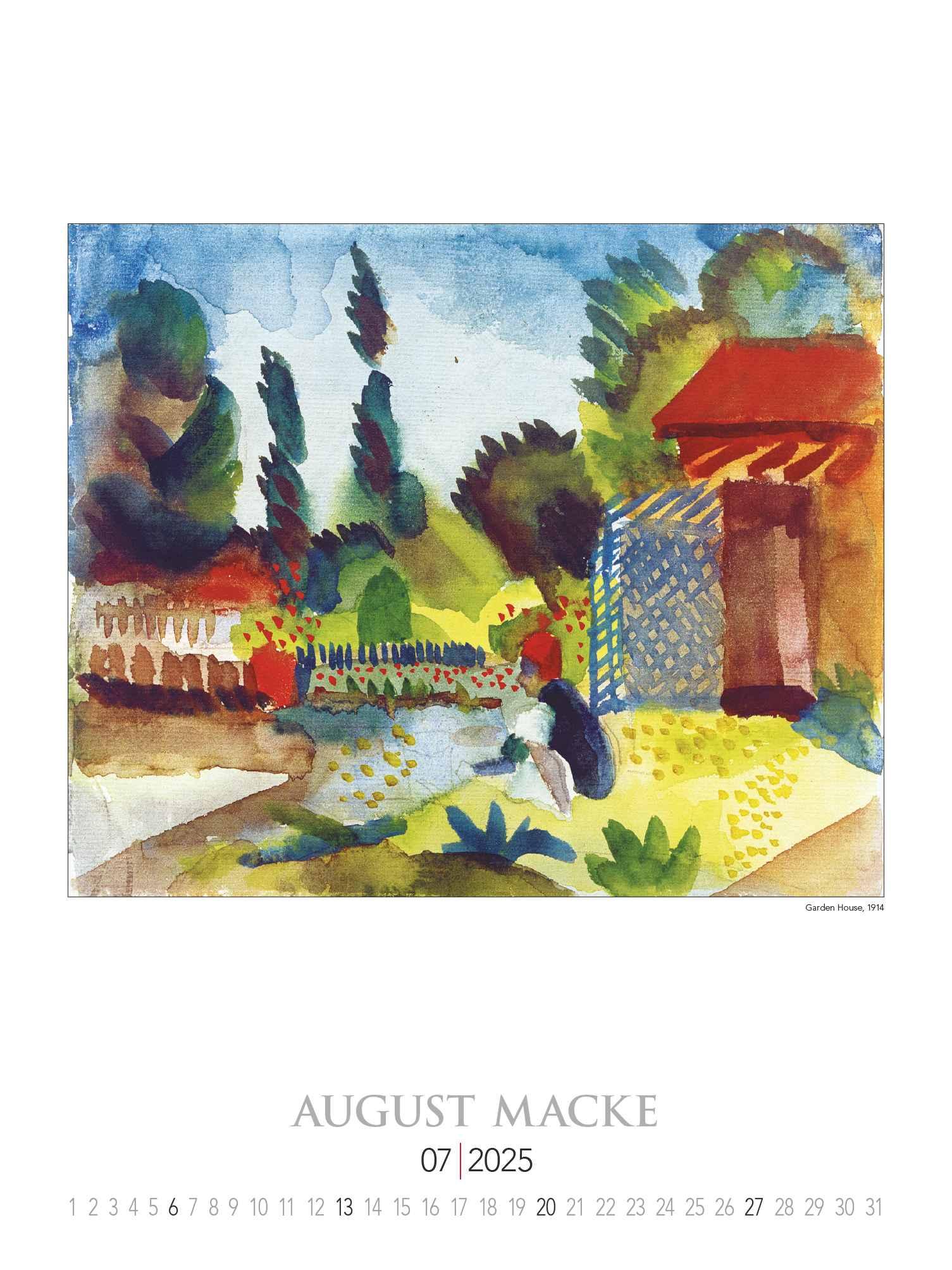 Bild: 4251732344092 | Tunisreise - Macke, Klee 2025 - Bild-Kalender 42x56 cm -...