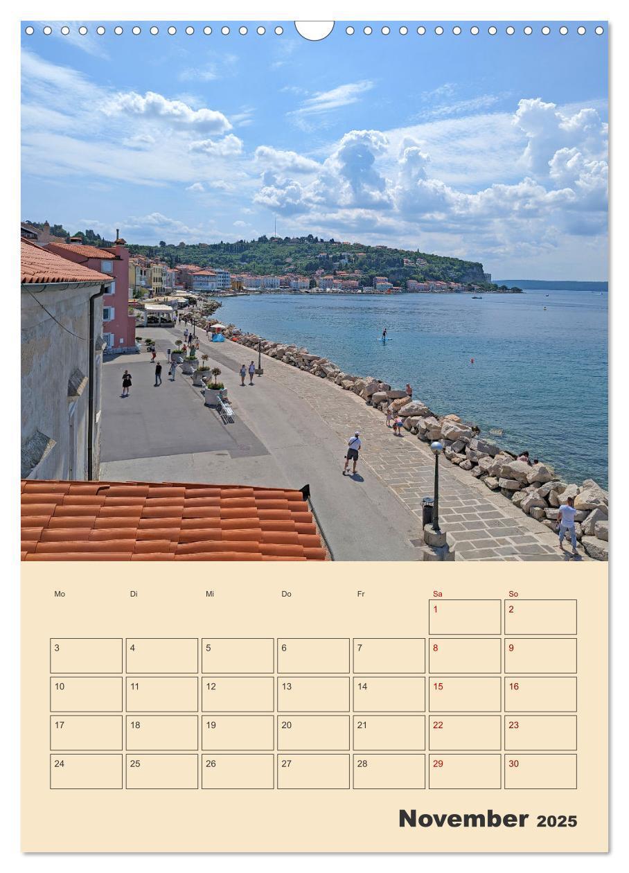 Bild: 9783435866434 | Piran, Sloweniens Perle am Mittelmeer (Wandkalender 2025 DIN A3...