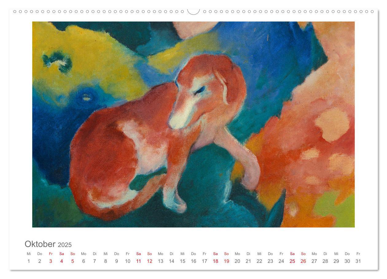 Bild: 9783435321520 | Franz Marc 2025 (hochwertiger Premium Wandkalender 2025 DIN A2...