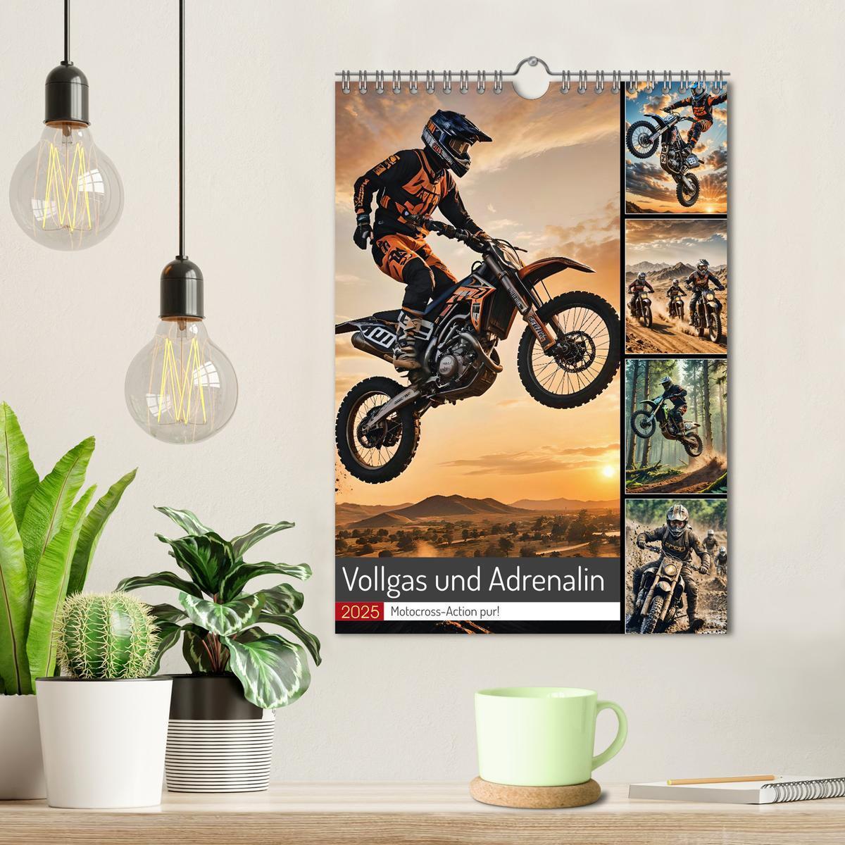 Bild: 9783457196731 | Vollgas und Adrenalin - Motocross-Action pur! (Wandkalender 2025...