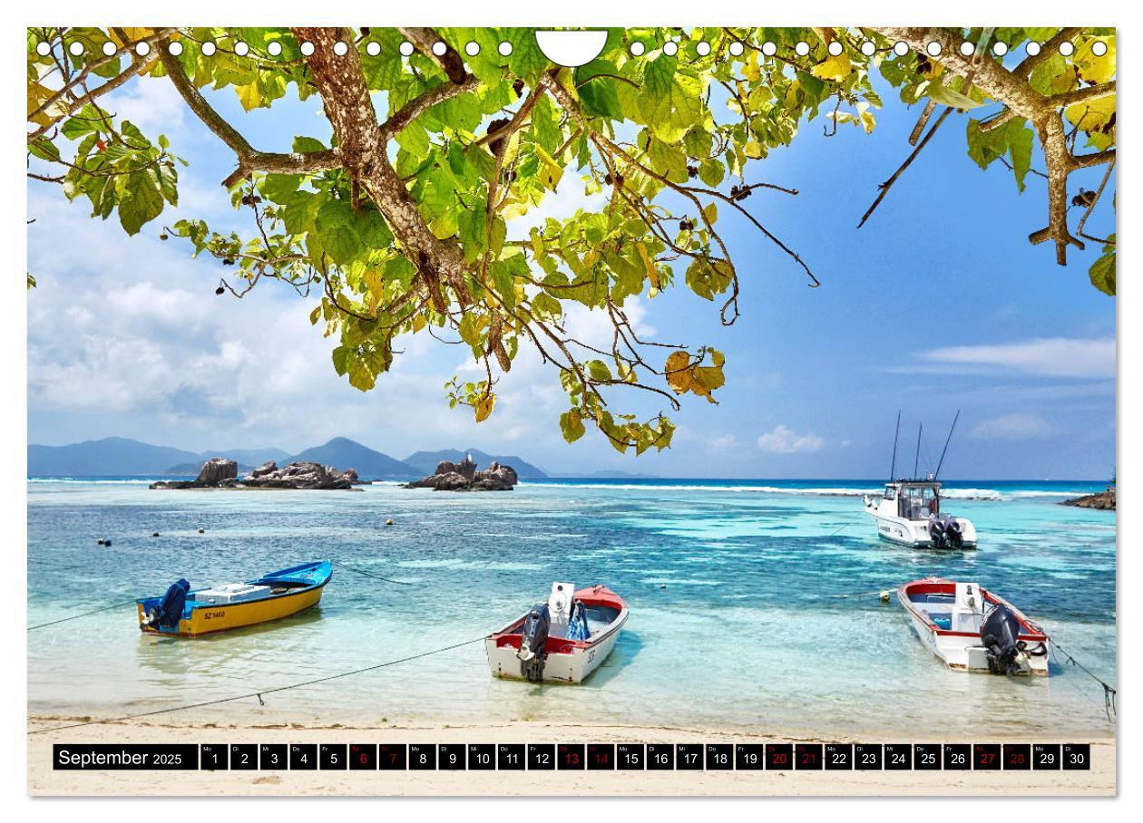 Bild: 9783435299508 | Seychellen Paradies 2025 (Wandkalender 2025 DIN A4 quer), CALVENDO...