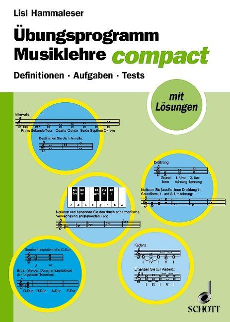 Cover: 9783795723316 | Übungsprogramm Musiklehre | Definitionen, Aufgaben, Tests | Hammaleser