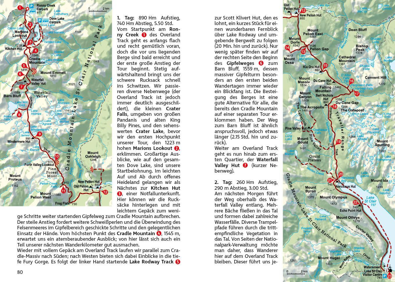 Bild: 9783763346585 | Tasmanien | Jörg Brüggemann | Taschenbuch | Rother Wanderführer | 2022