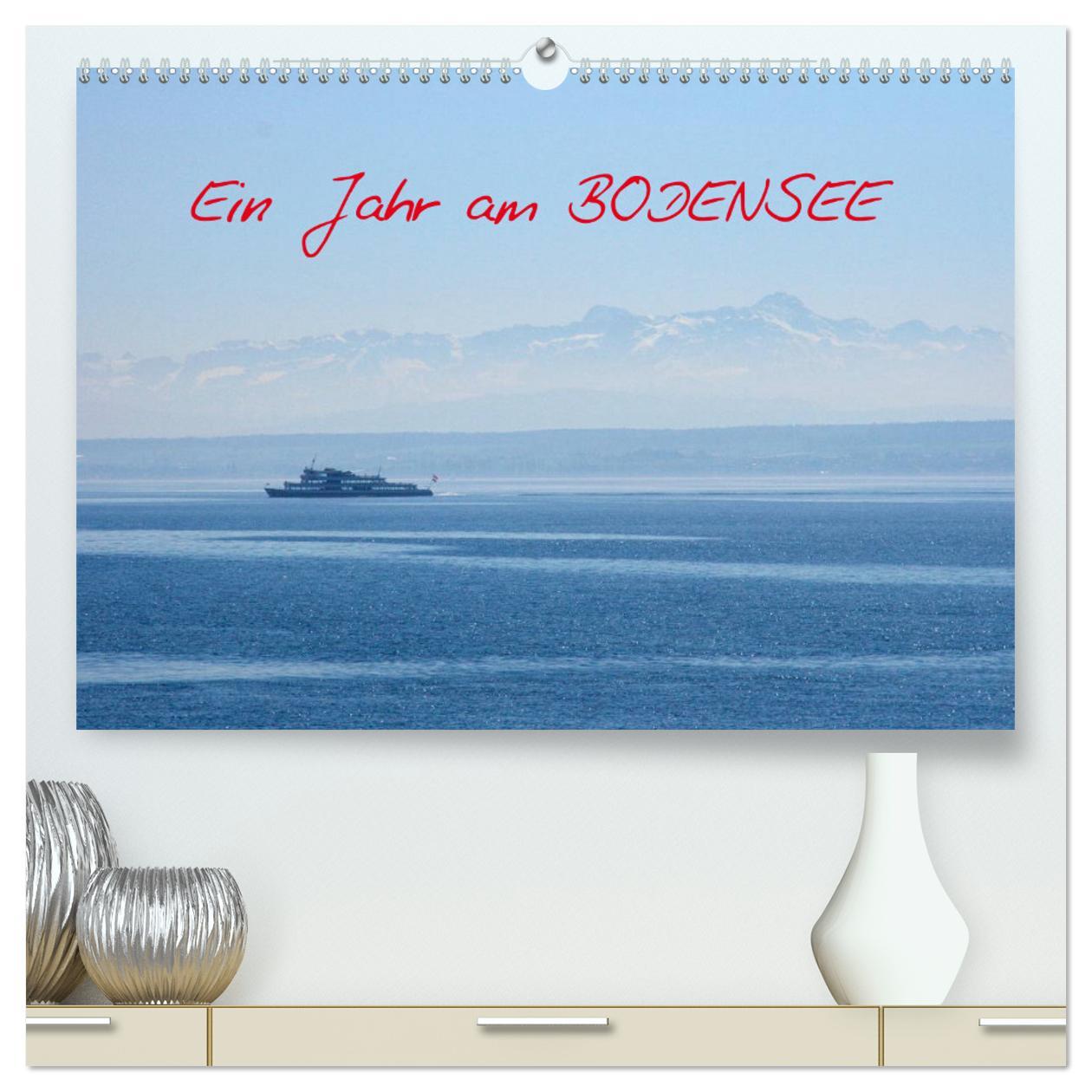 Cover: 9783435788828 | Ein Jahr am BODENSEE (hochwertiger Premium Wandkalender 2025 DIN A2...