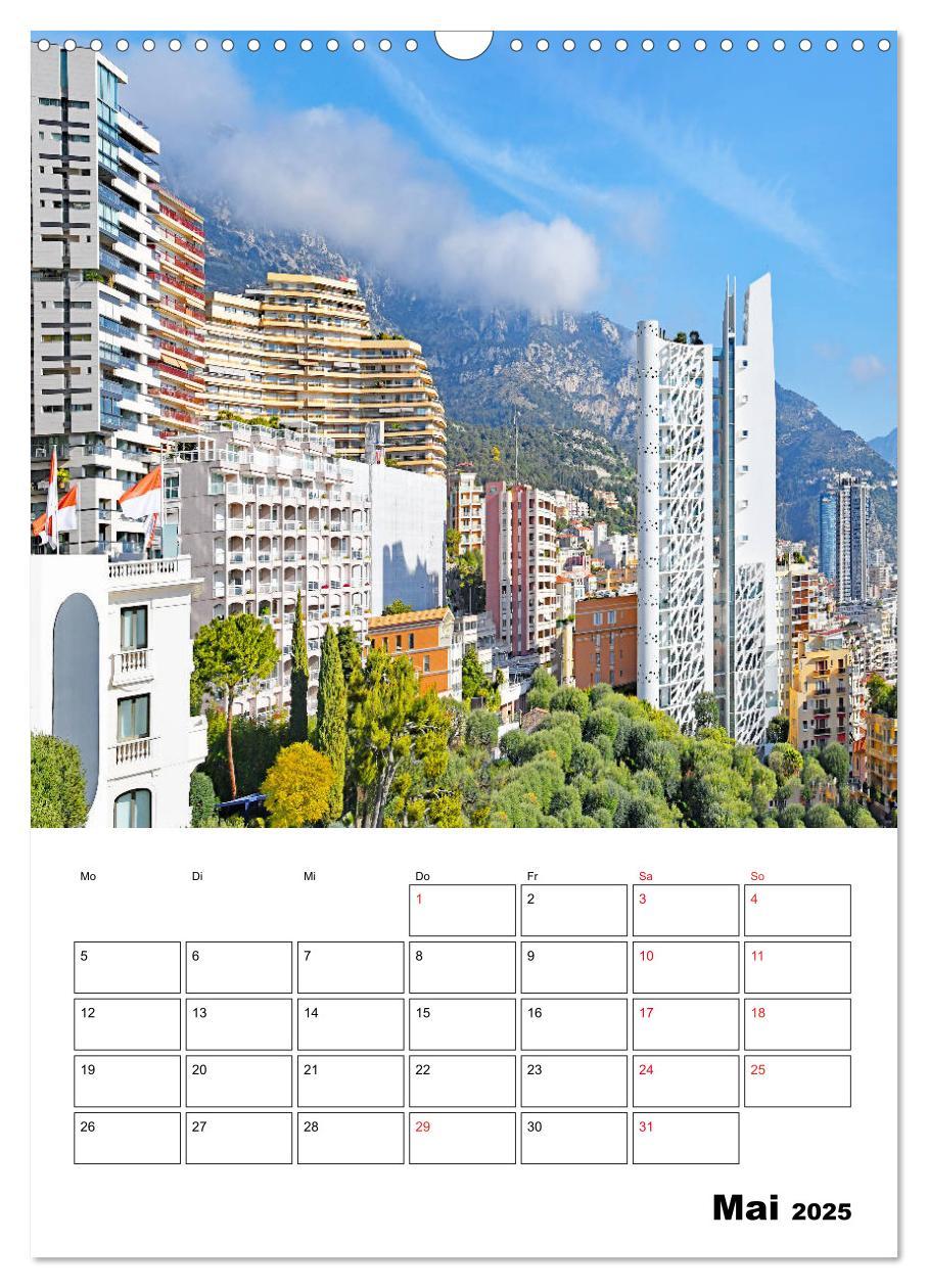 Bild: 9783435940677 | Monaco - Fürstentum an der Côte d'Azur (Wandkalender 2025 DIN A3...