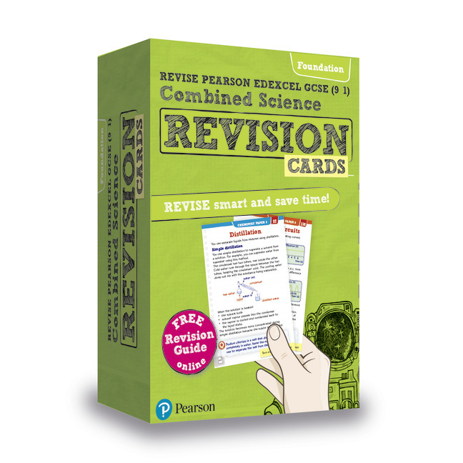 Cover: 9781292257341 | Pearson REVISE Edexcel GCSE Combined Science (Foundation): Revision...