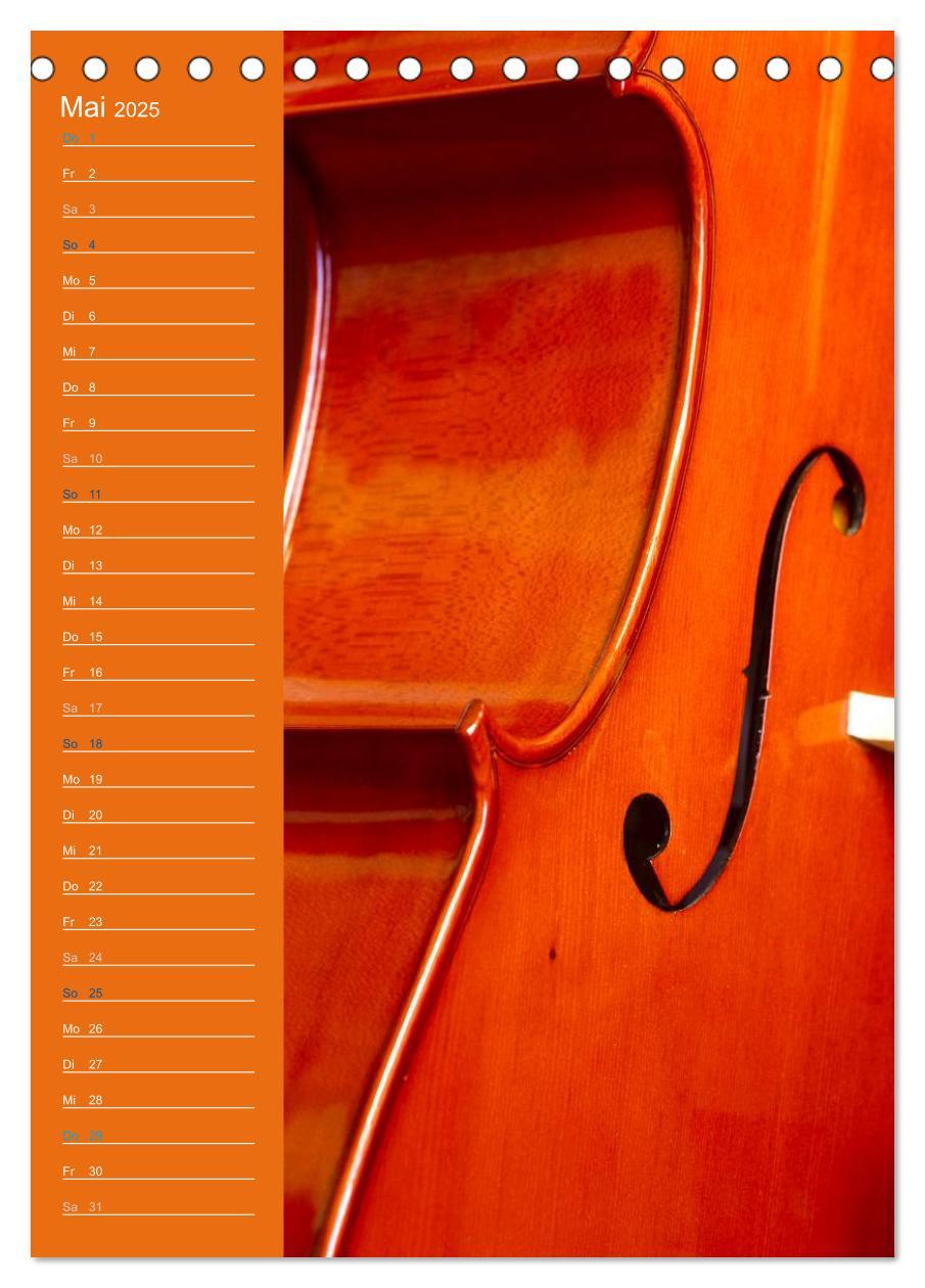 Bild: 9783457009536 | Geliebtes Cello (Tischkalender 2025 DIN A5 hoch), CALVENDO...