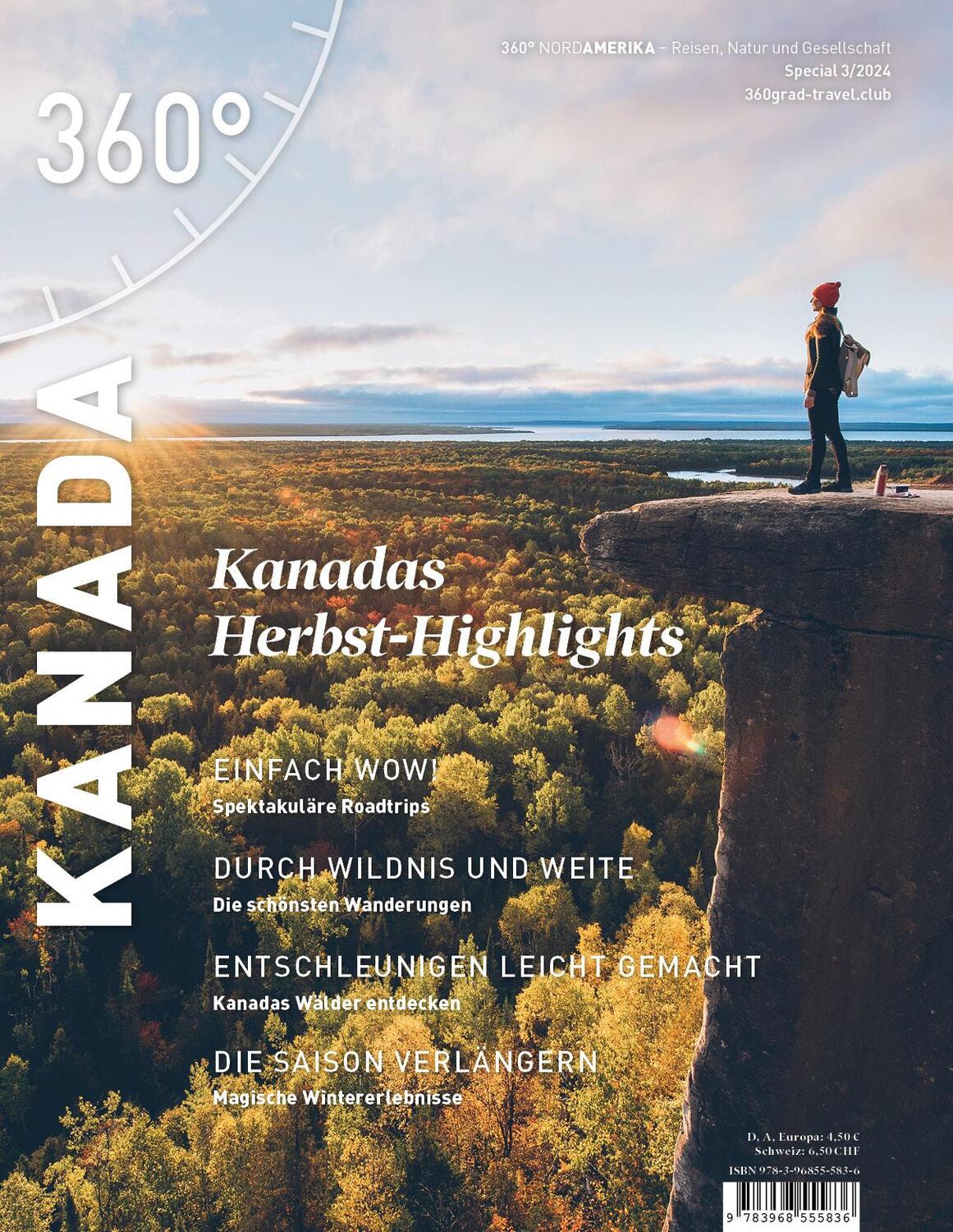 Cover: 9783968555836 | 360° Kanada - Special Kanadas Herbst-Highlights | 360° Medien | 40 S.