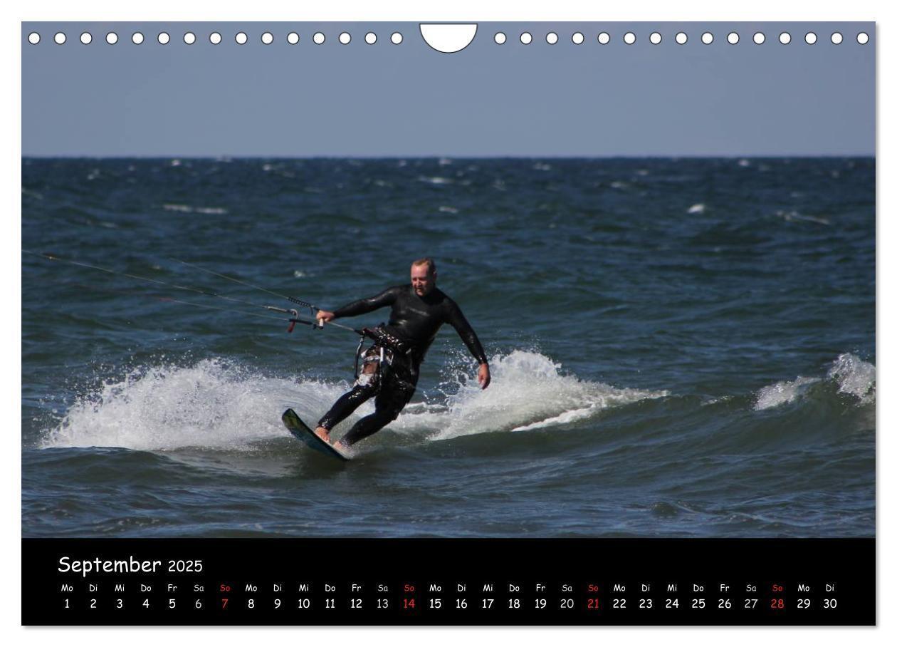 Bild: 9783435749508 | Kitesurfen ¿ Faszination auf dem Wasser (Wandkalender 2025 DIN A4...