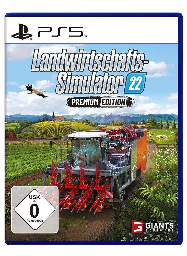 Cover: 4064635500355 | Landwirtschafts-Simulator 22, PS5-Blu-Ray-Disc (Premium Edition)