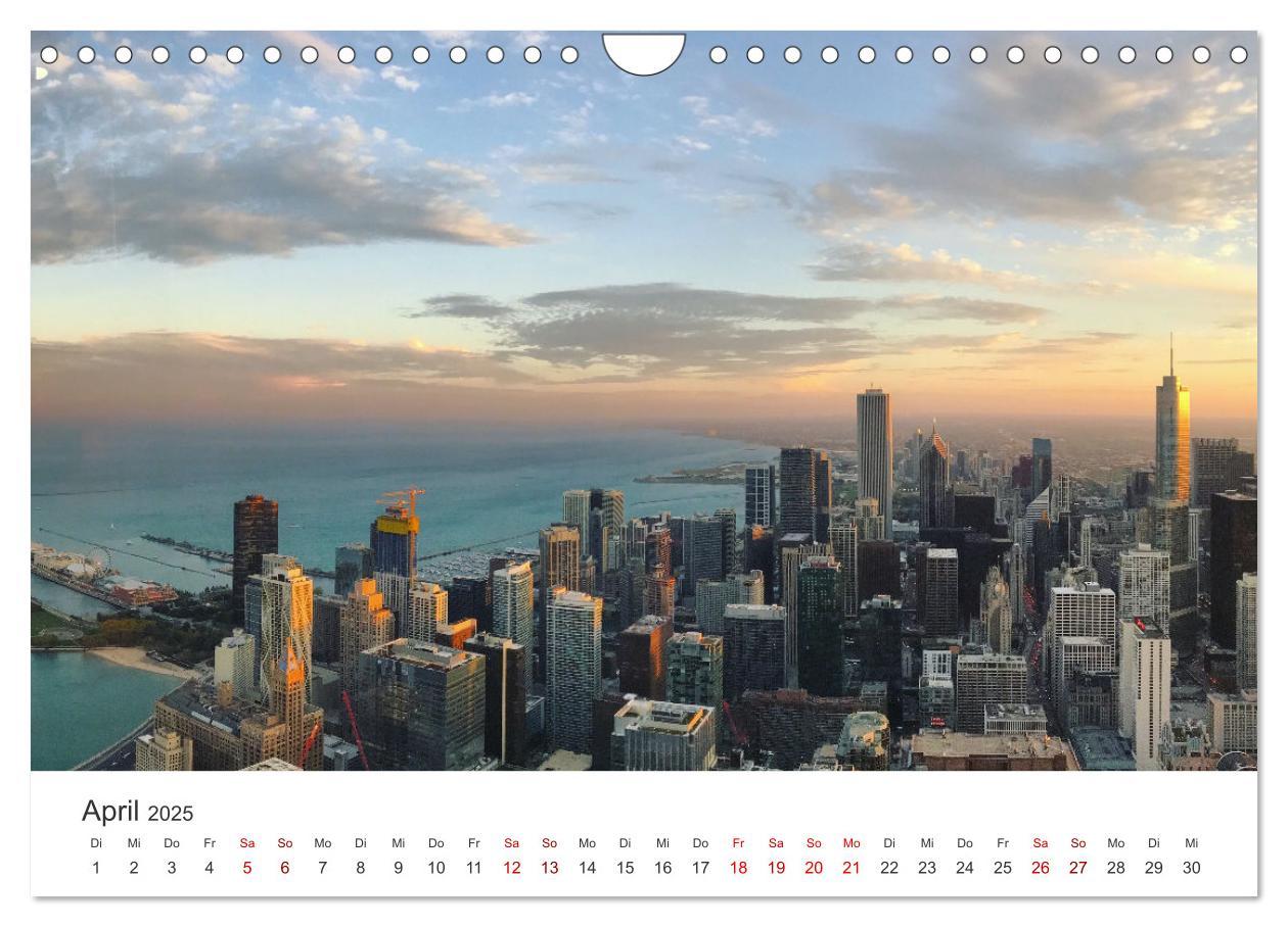 Bild: 9783435060955 | Chicago - Eine einzigartige Stadt. (Wandkalender 2025 DIN A4 quer),...