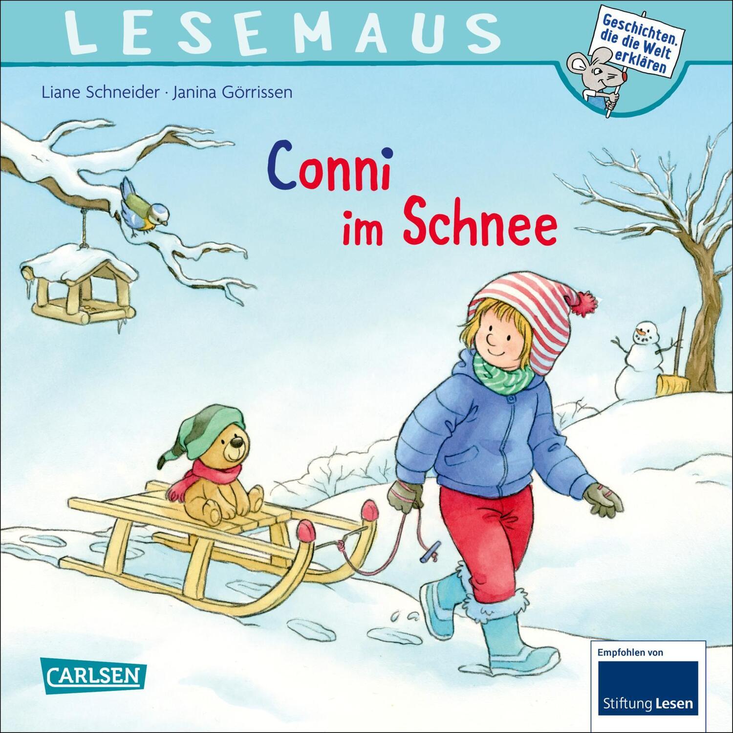 Cover: 9783551081032 | LESEMAUS 103: Conni im Schnee | Liane Schneider | Taschenbuch | 24 S.