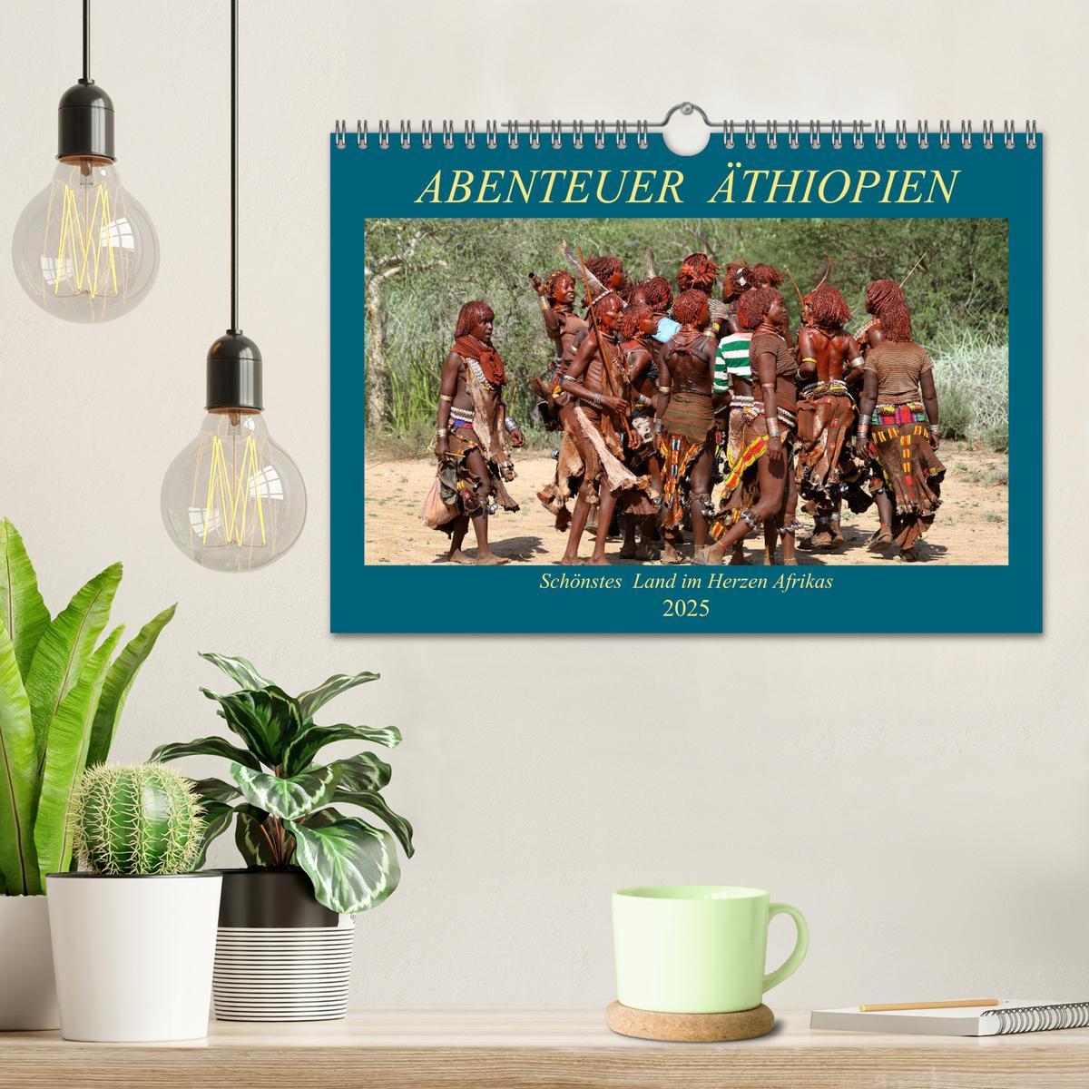 Bild: 9783435342297 | Abenteuer Äthiopien (Wandkalender 2025 DIN A4 quer), CALVENDO...