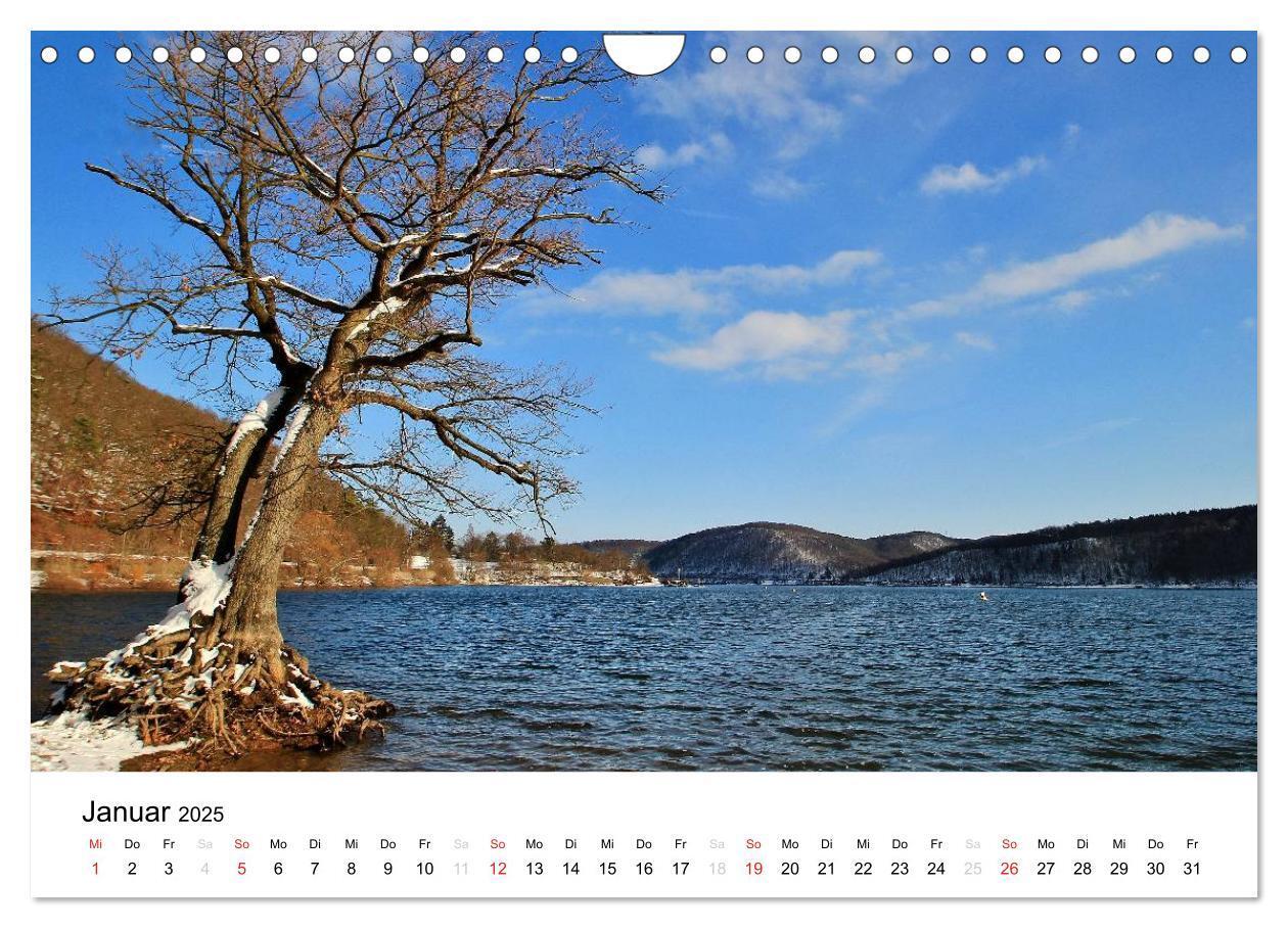 Bild: 9783435767670 | Mein Edersee 2025 (Wandkalender 2025 DIN A4 quer), CALVENDO...