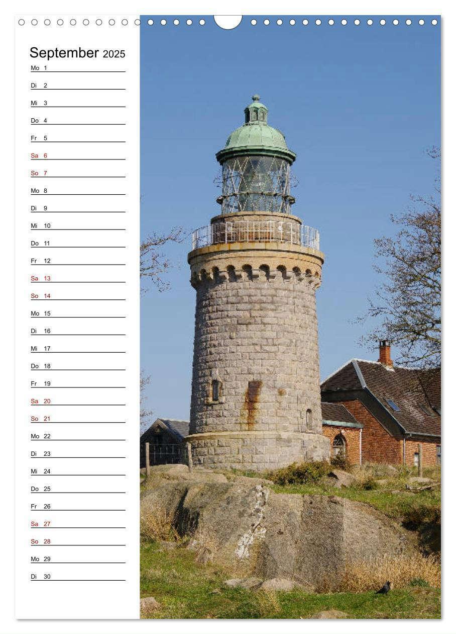 Bild: 9783435988617 | Leuchttürme in Dänemark (Wandkalender 2025 DIN A3 hoch), CALVENDO...