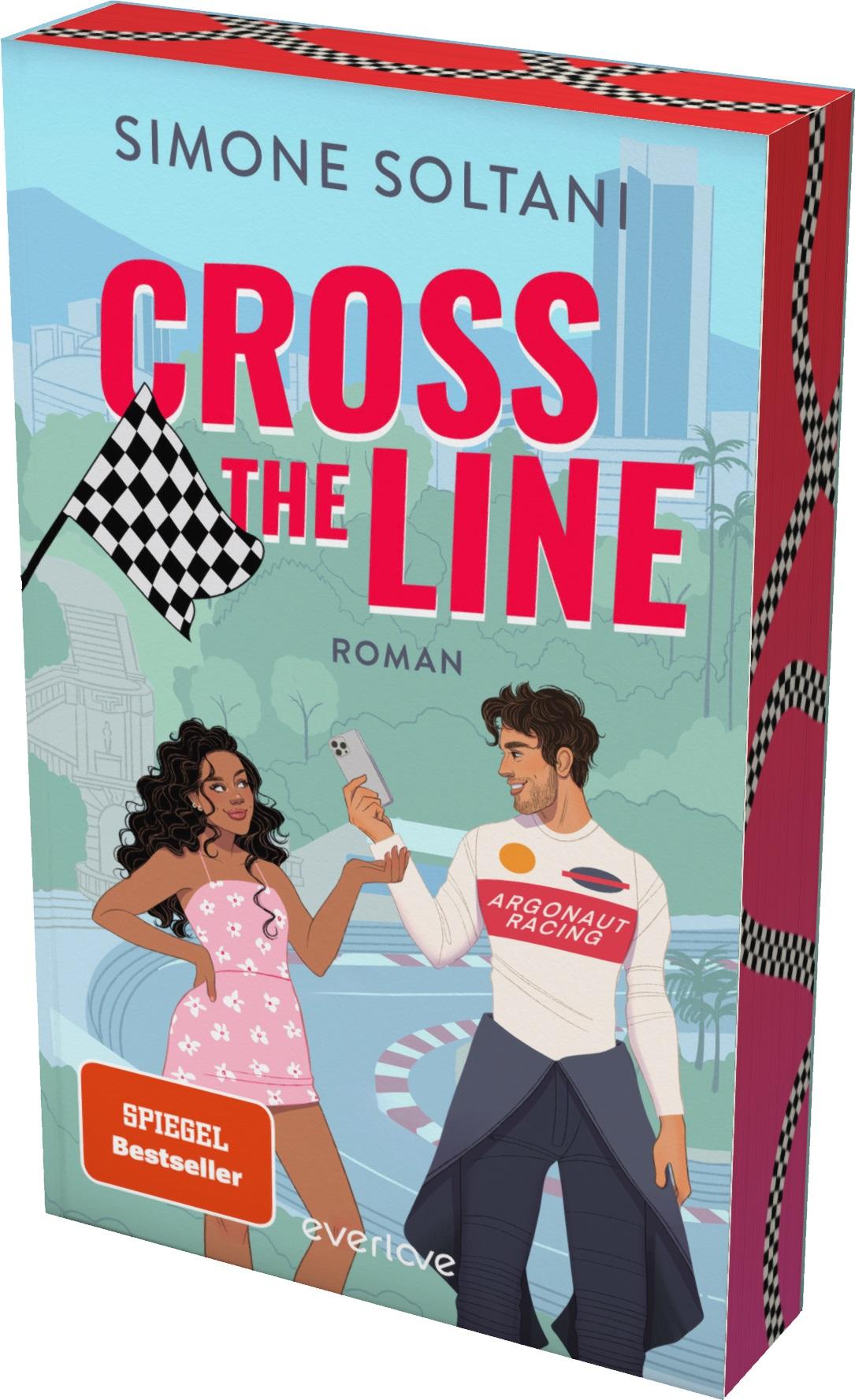 Cover: 9783492066518 | Cross the Line - Auf der Rennstrecke kämpft er um den Sieg, im...