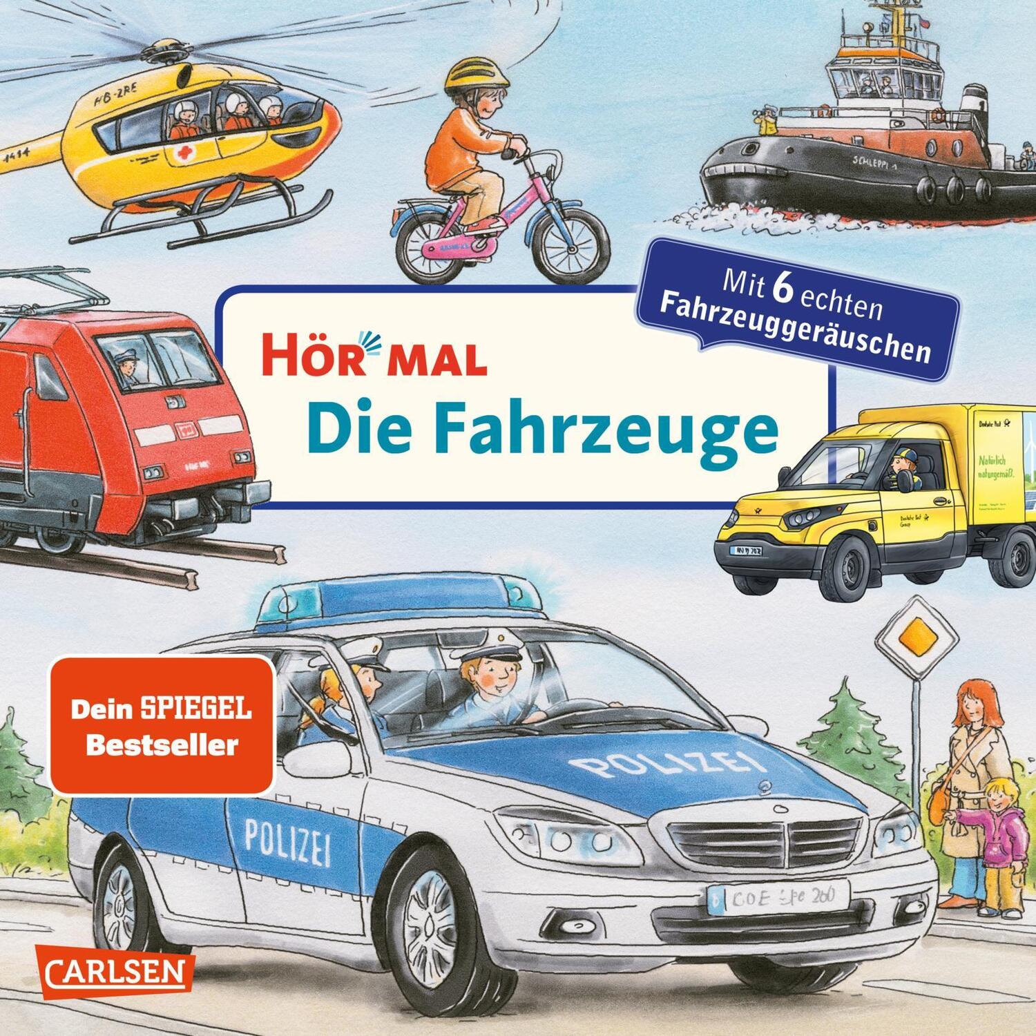 Cover: 9783551253972 | Hör mal (Soundbuch): Die Fahrzeuge | Christian Zimmer | Buch | 14 S.