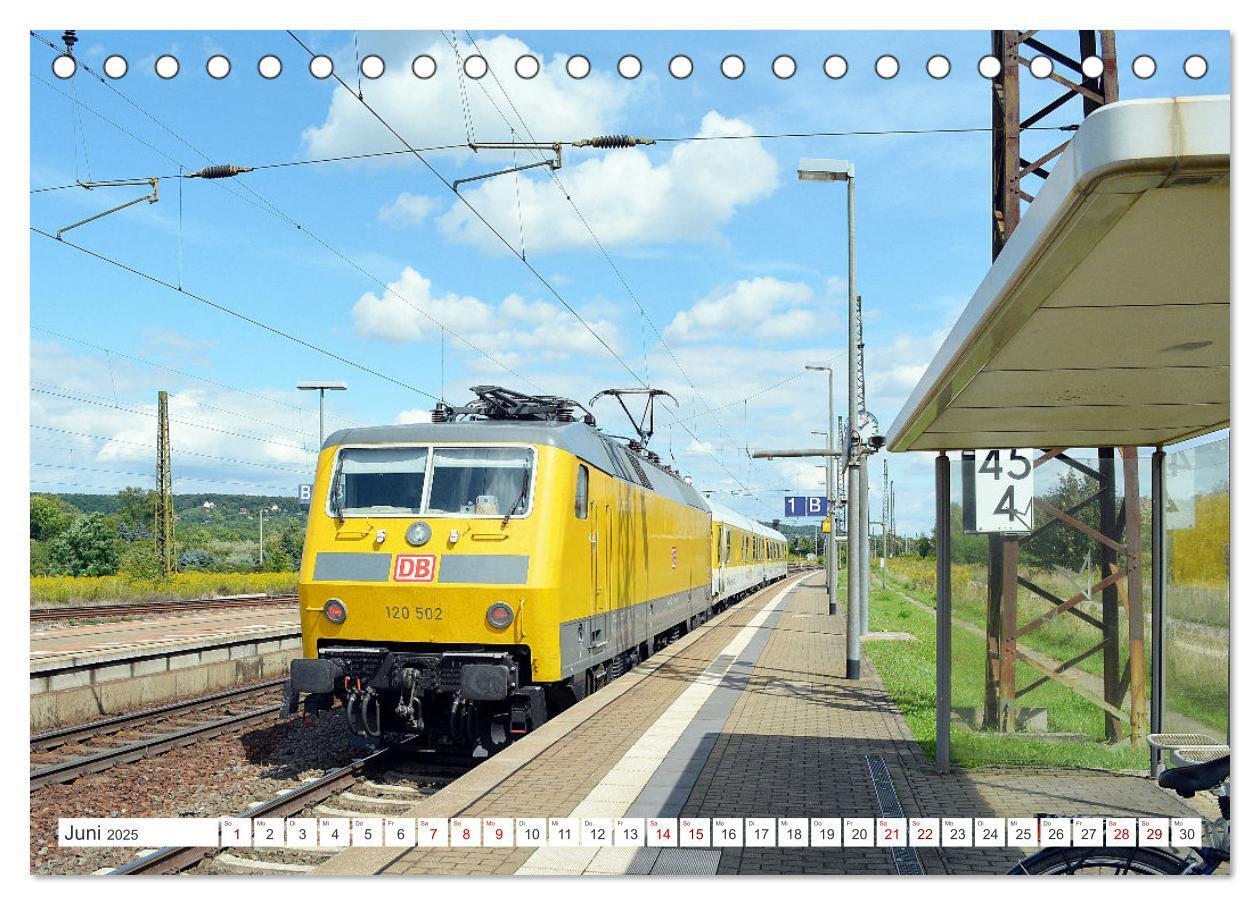 Bild: 9783457178461 | Die Baureihe 120 der Deutschen Bahn (Tischkalender 2025 DIN A5...