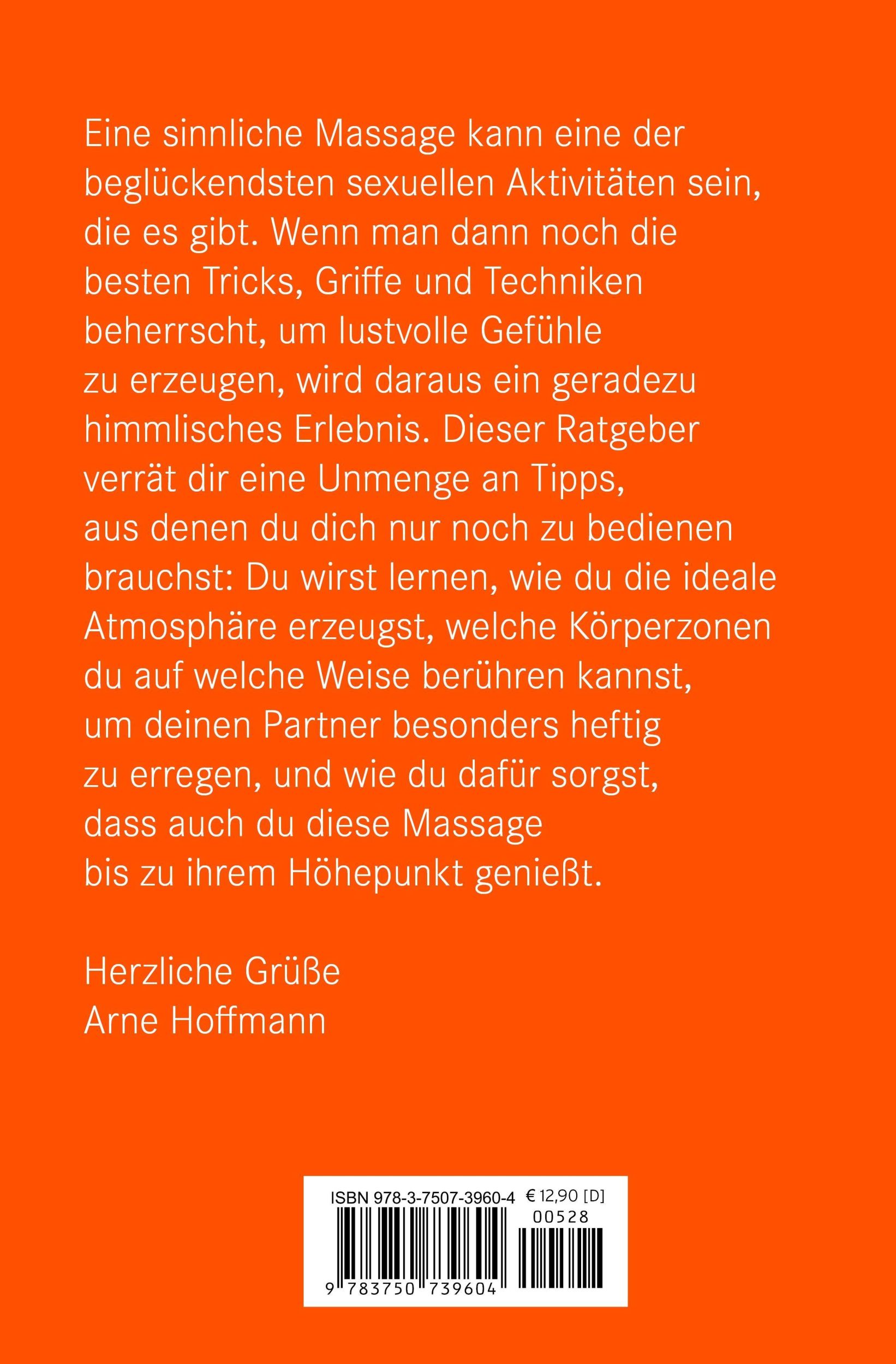 Bild: 9783750739604 | Erotische Massage | Arne Hoffmann | Buch | Gebunden | Deutsch | 2020