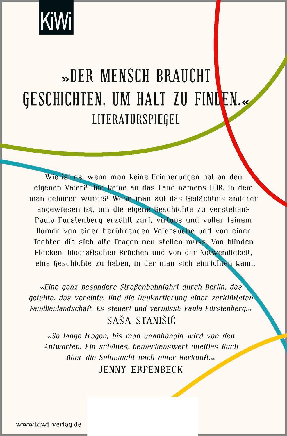 Rückseite: 9783462051599 | Familie der geflügelten Tiger | Paula Fürstenberg | Taschenbuch | 2018