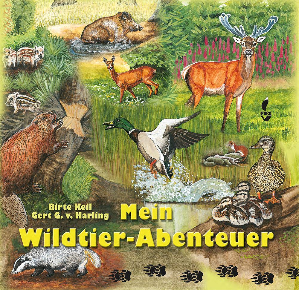 Cover: 9783946324782 | Mein Wildtier-Abenteuer | Mit Freunden Tiere beobachten | Harling