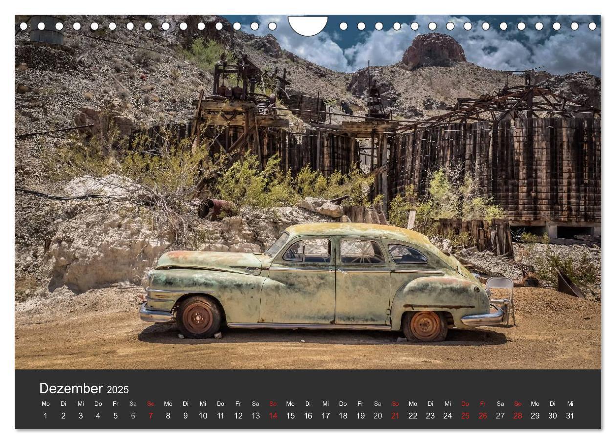 Bild: 9783435576739 | Vergessene Zeitzeugen entlang der Route 66 (Wandkalender 2025 DIN...