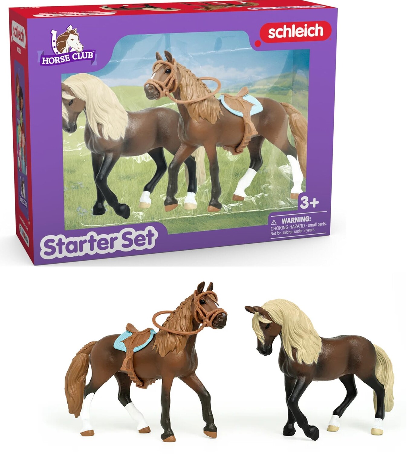 Cover: 4059433926278 | Schleich 42738 - Horse Club, Paso Peruano Starter Set, Pferde,...