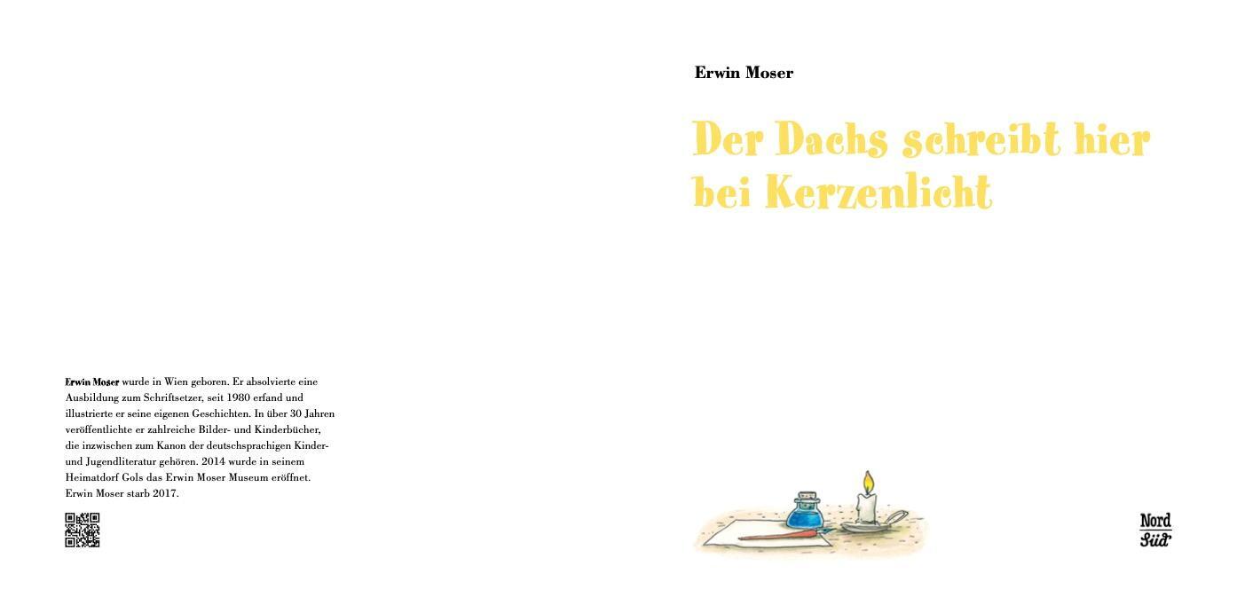 Bild: 9783314106606 | Der Dachs schreibt hier bei Kerzenlicht | Erwin Moser | Buch | Deutsch