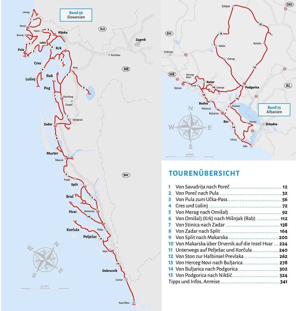 Bild: 9783869034881 | Entdeckertouren mit dem Wohnmobil Kroatien | und Montenegro | Buch