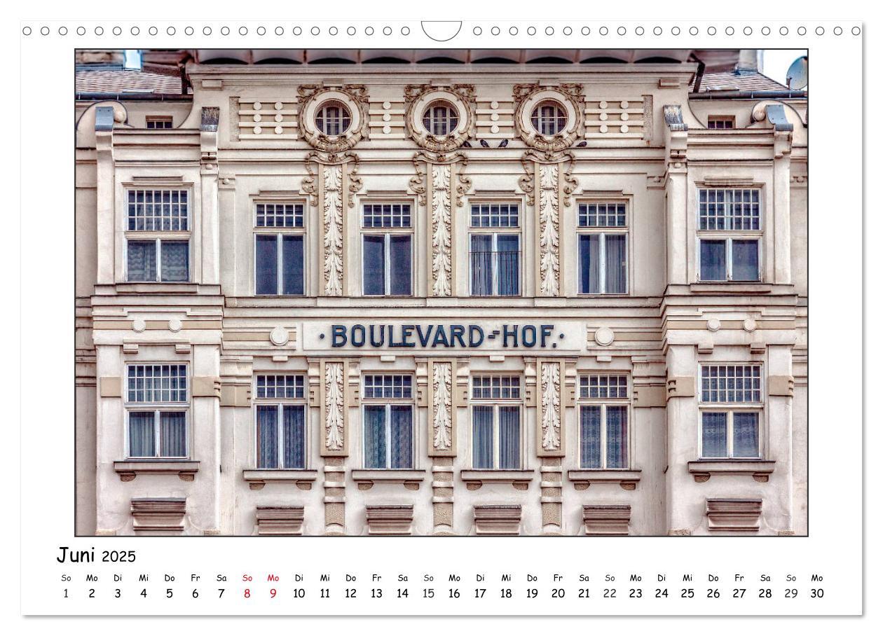 Bild: 9783435255566 | Wiener Jugendstil-Fassaden (Wandkalender 2025 DIN A3 quer),...