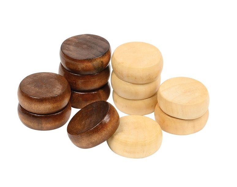 Cover: 4014156331112 | Philos 33111-E - Ersatz Spielsteine für Crokinole (3311), Holz | 2024