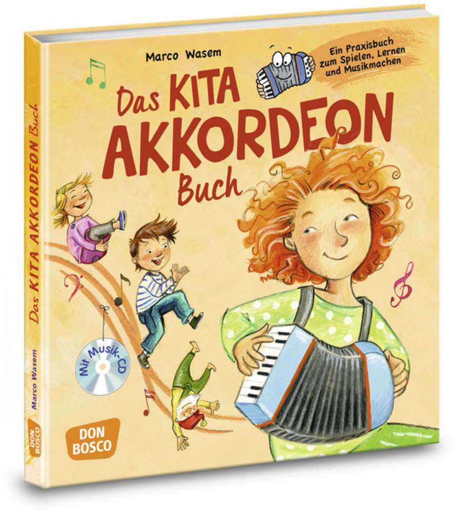 Cover: 9783769823608 | Das Kita-Akkordeon-Buch, m. Audio-CD, m. 1 Beilage | Marco Wasem