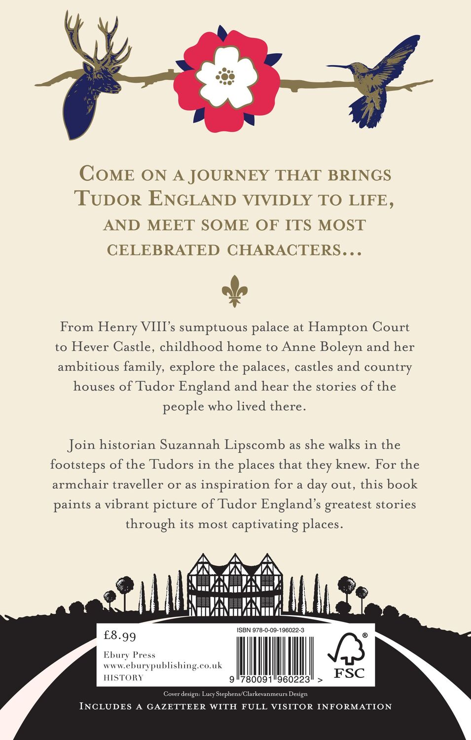 Rückseite: 9780091960223 | A Visitor's Companion to Tudor England | Suzannah Lipscomb | Buch